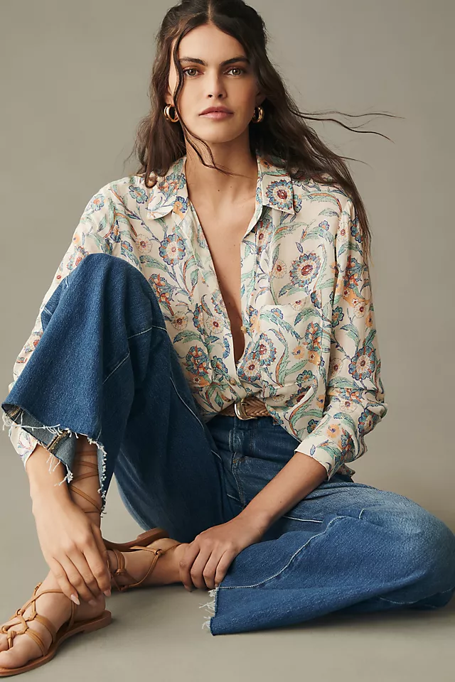 Pilcro The Romy Relaxed Buttondown